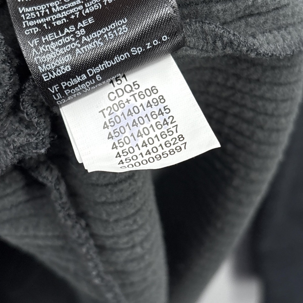 North Face Hoodie Womens XL Gray Black Pullover Fleece Lined Anorak Outdoor Warm - Picture 11 of 16
